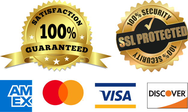 Payment Options, Mastercard, Visa, American Express, Discover